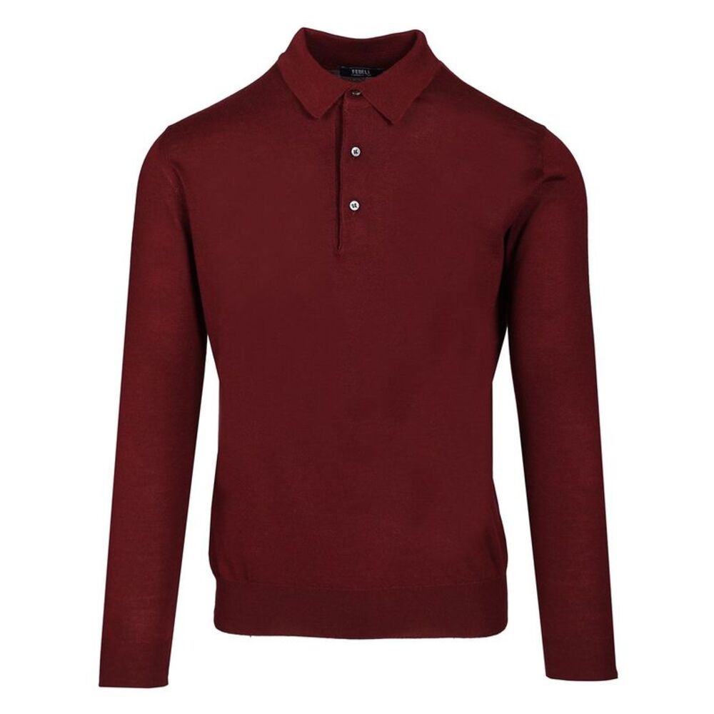 Fedeli Men Long-Sleeved Polo Shirt